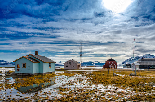 ny alesund, spitzbergen