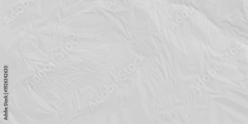 Paper texture background, Old paper background ripple soft white pattern wave crumple. Crushed and creased soft paper. Abstract wrinkle effect grunge and rough backdrop vintage page.