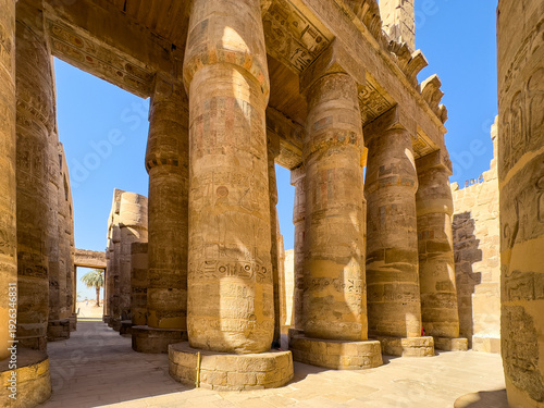 Karnak Tepel Luxor Ägypten