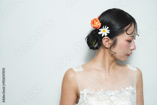 Wallpaper Mural ウェディングドレスを着た花嫁 Torontodigital.ca