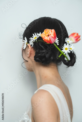 Wallpaper Mural ウェディングドレスを着た花嫁 Torontodigital.ca