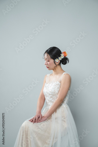 Wallpaper Mural ウェディングドレスを着た花嫁 Torontodigital.ca