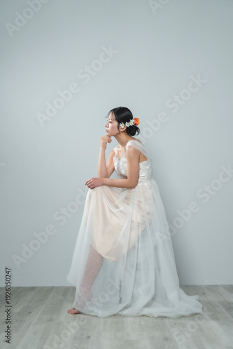 Wallpaper Mural ウェディングドレスを着た花嫁 Torontodigital.ca