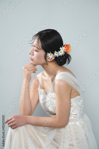 Wallpaper Mural ウェディングドレスを着た花嫁 Torontodigital.ca