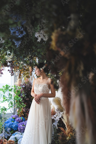 Wallpaper Mural ウェディングドレスを着た花嫁 Torontodigital.ca