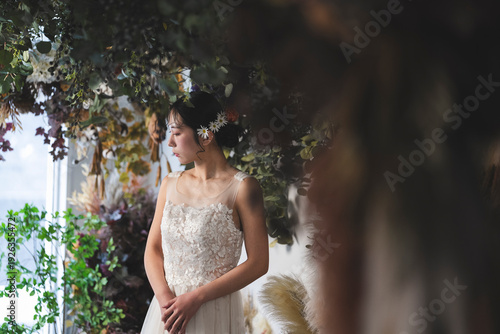 Wallpaper Mural ウェディングドレスを着た花嫁 Torontodigital.ca