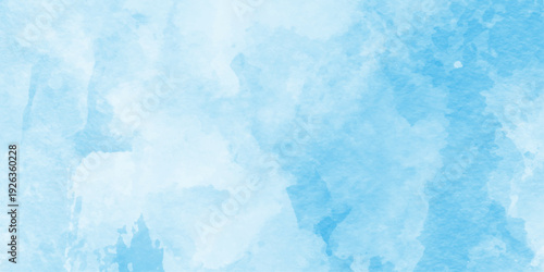 blue watercolor background texture, abstract painted white clouds, Light blue background with watercolor, abstract watercolor background for textures backgrounds, white and blue watercolor background.