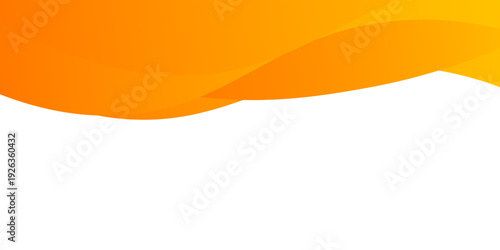 orange and white business wave banner background. overlapping vector waves background.abstrac bacground illustration