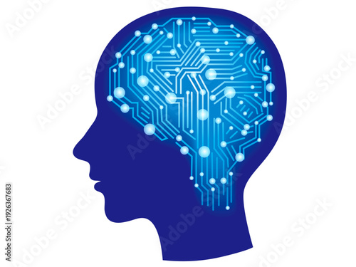 人工知能のイメージイラスト