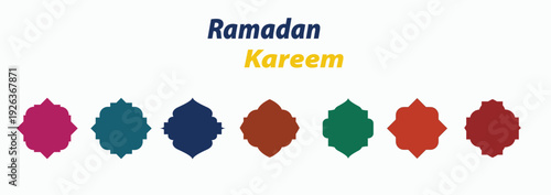 Set of islamic shape windows in oriental style. Old mosque doors, arabic frames or arabian arches silhouette.