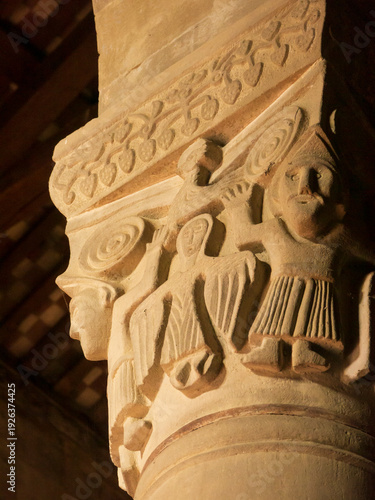 Italia, Toscana, Arezzo, Stia , la Pieve di Romena.