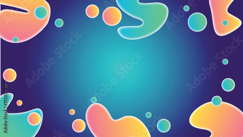 Colorful fluid abstract gradient background ideal for New Year banners, event promotions, celebration posters, and modern digital artwork.