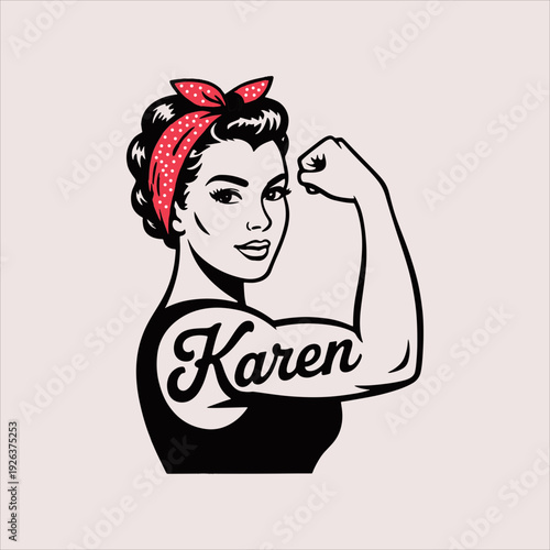 Karen Strong Woman Design
