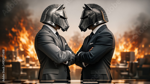 Business Confrontation: Two...