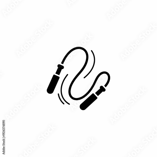 A detailed illustration of a jumping rope