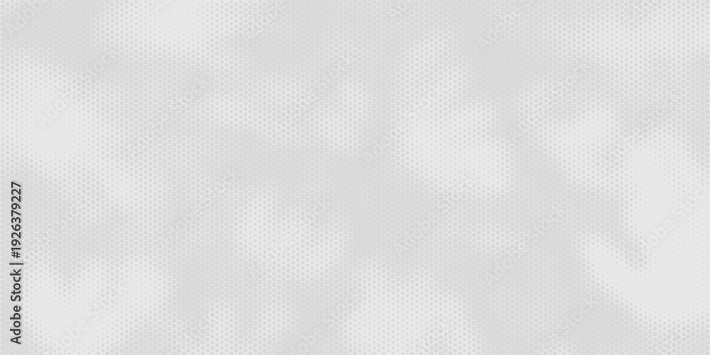Obraz premium Minimalist White Halftone Dot Pattern Background with Blue Gradient Center