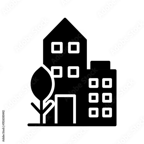 Apartment Vector Icon