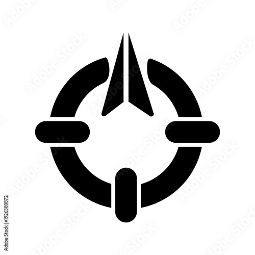 North Vector Icon