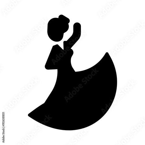 Flamenco Vector Icon