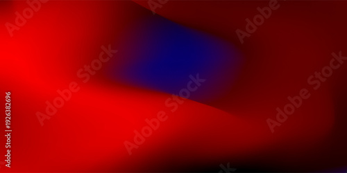 Deep Red and Black Abstract Fluid Background. Intense Dark Crimson Mesh Gradient with Dynamic Shadow and Light Movement. vector illustration