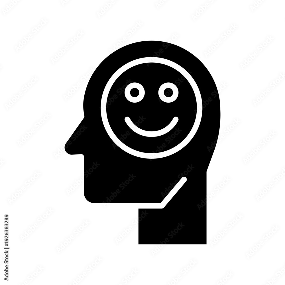 Obraz premium Optimism Vector Icon
