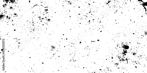 Seamless Black and White Vector Grunge Texture Overlay Distressed Grainy Ink Splatter Dirty Noise Background Pattern