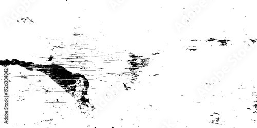 High contrast black and white grunge texture overlay distressed surface vector background abstract digital noise graphic resource