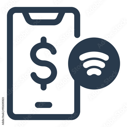 Contactless payment tap to pay NFC mobile transaction