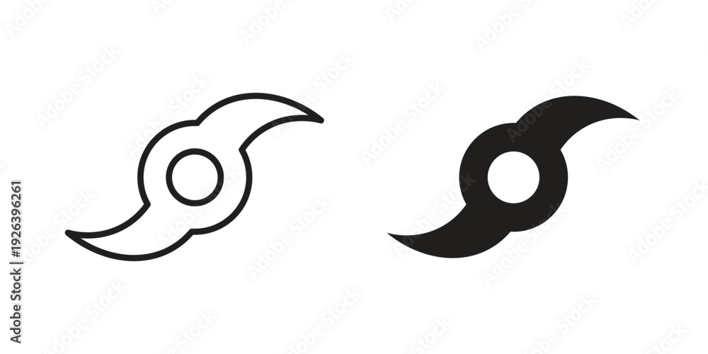 Fototapeta premium Hurricane icons for website design and development, app development. EPS10