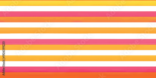 A vibrant striped flag featuring bold horizontal bands of red, yellow, and orange hues Vector