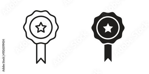 Medal icons for website design and development, app development. EPS10