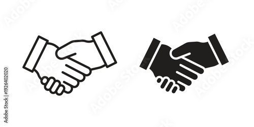 Partner icons for website design and development, app development. EPS10