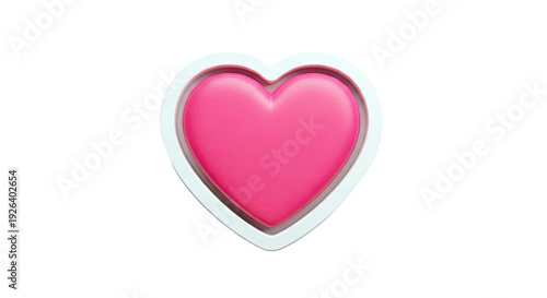 Pink Heart Icon