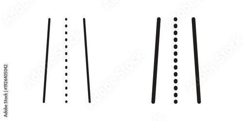 Road icons for website design and development, app development. EPS10