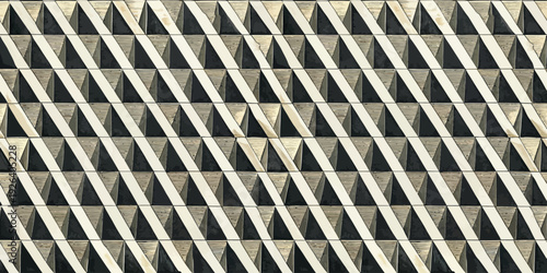 Abstract geometric pattern composed of interlocking dollar bills forming a lattice structure Vector