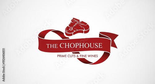 The Chophouse Steak Restaurant Logo Design.