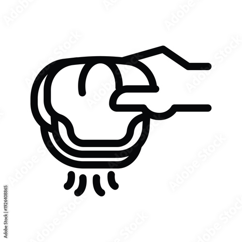  no money line icon illustration vector graphic.eps