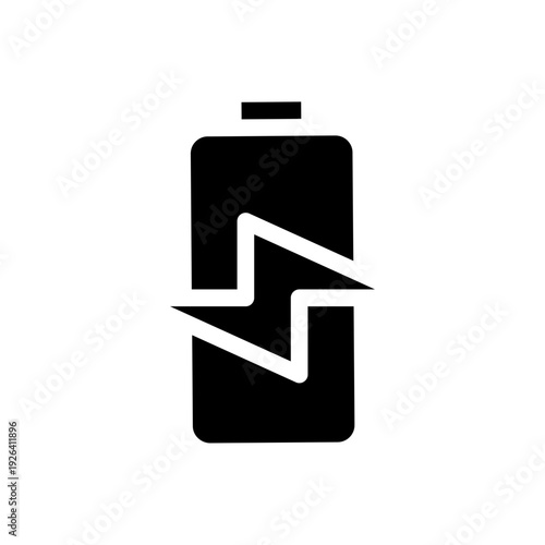 Charging battery mode icon