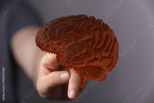 A conceptual image of a hum...