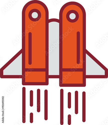 Jetpack Vector Icon