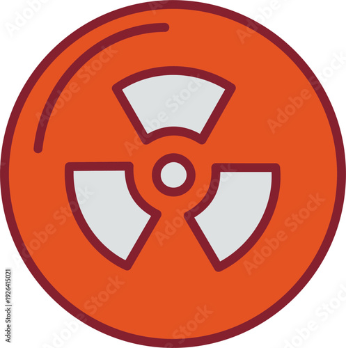 Radiation Vector Icon