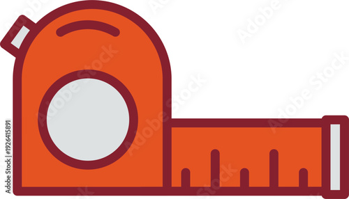 Measuring Tape Vector Icon