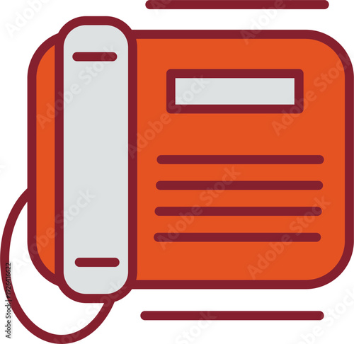 Telephone Vector Icon