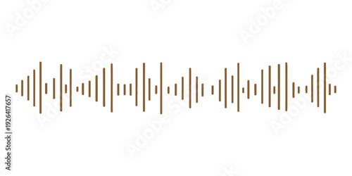 A digital blue audio equalizer wave vector illustration features a frequency graph design for music technology and medical heart pulse frequency backdrops