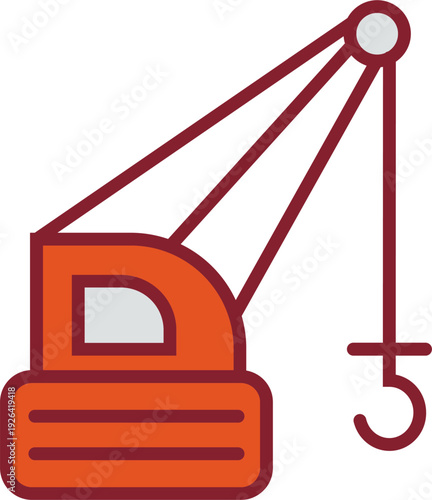 Crane Vector Icon