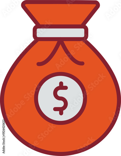Money Bags Vector Icon