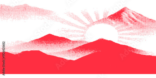 Abstract red lips vector illustration with fresh pink lipstick texture and a macro water drop isolated on white for a Valentine heart kiss