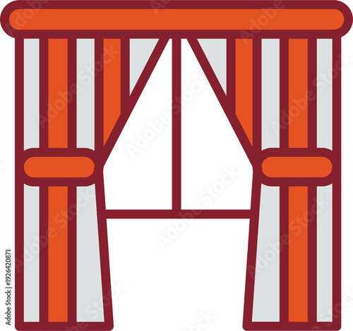 Air Curtain Vector Icon