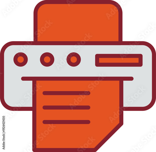 Printer Vector Icon