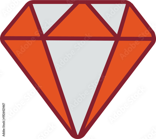 Diamond Vector Icon
